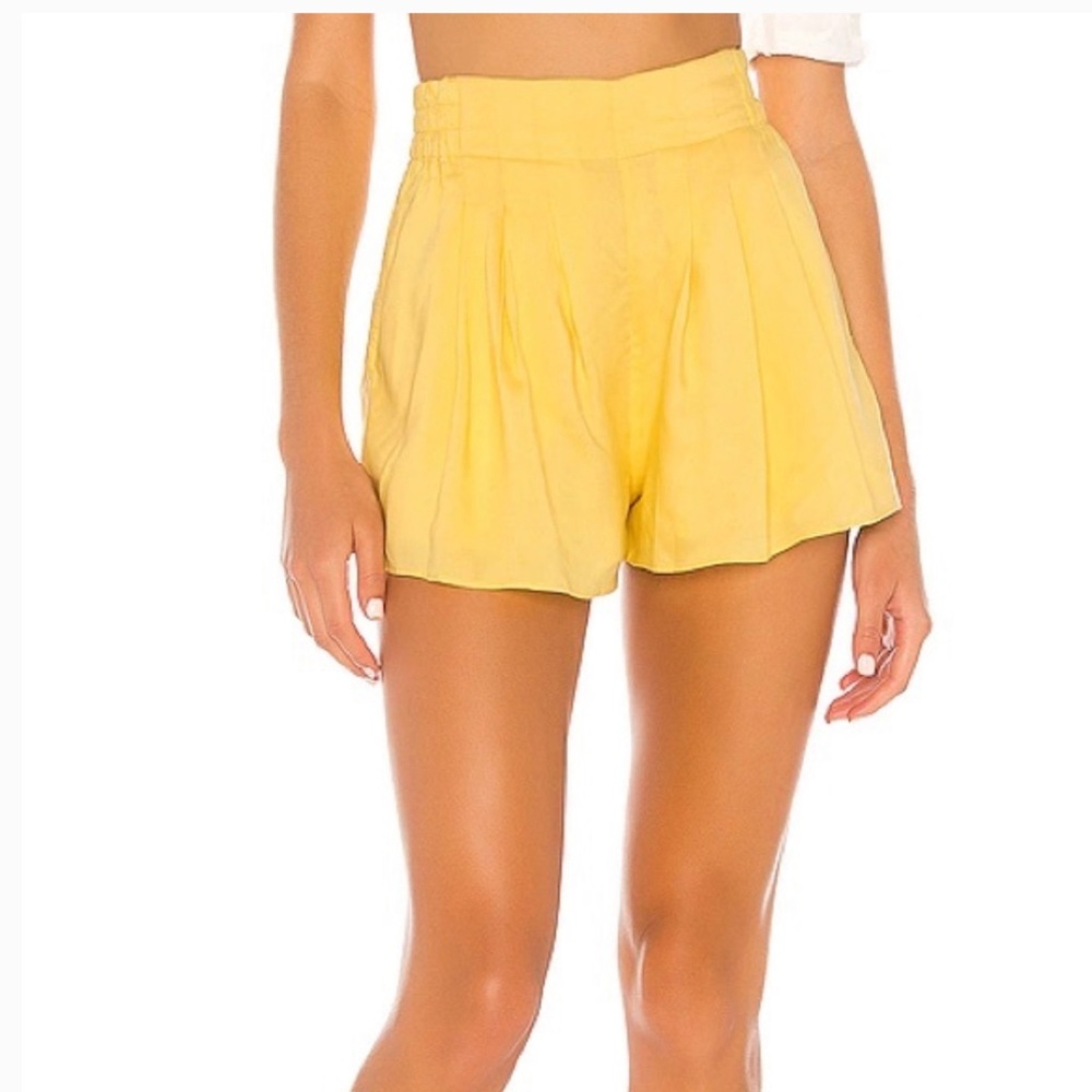 MAJORELLE Naples Short in Canary Yellow